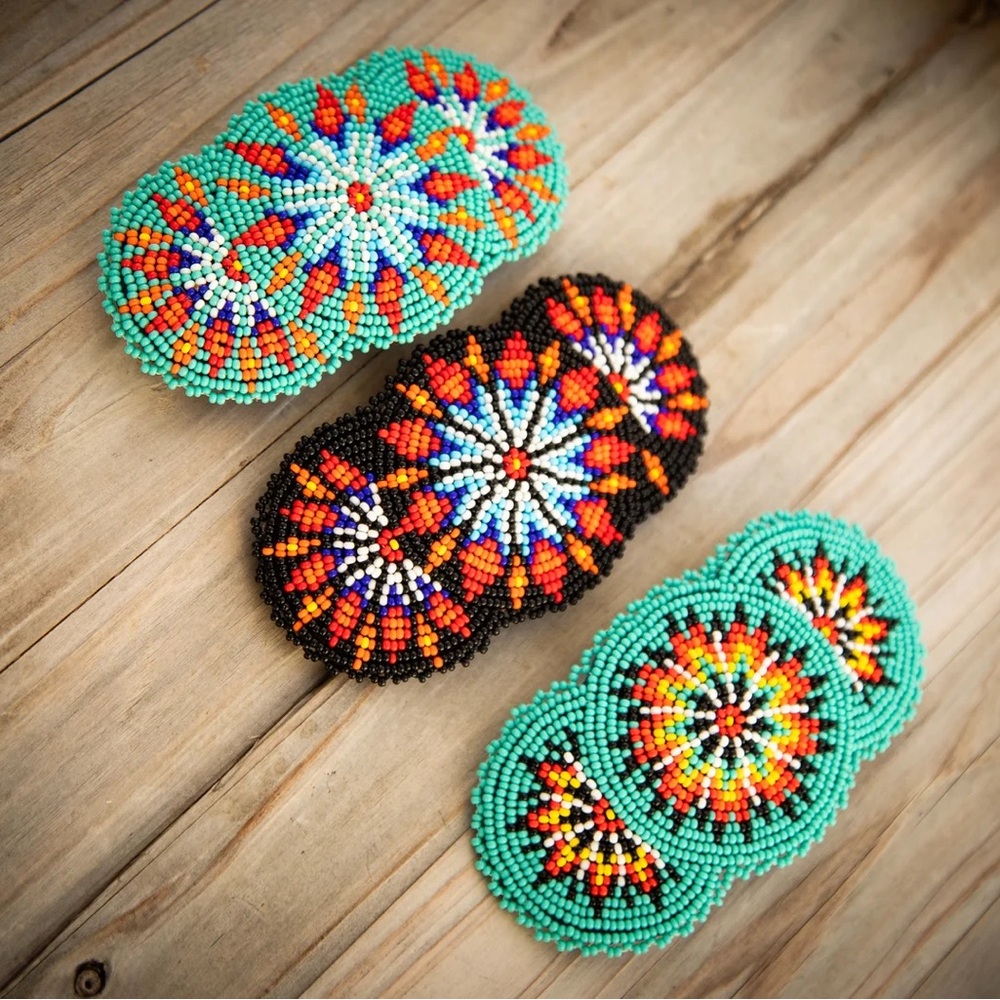 Indigenous hair barrette